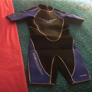 Kids Mercury Wetsuit Large US divers